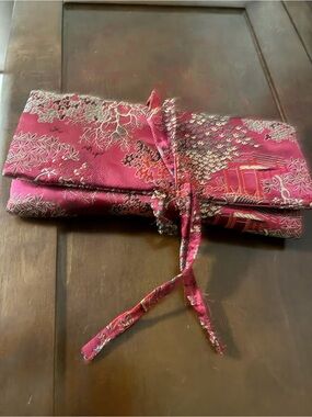 Jewelry vintage Chinese travel bag